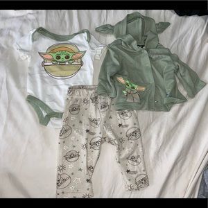 Baby yoda outfit